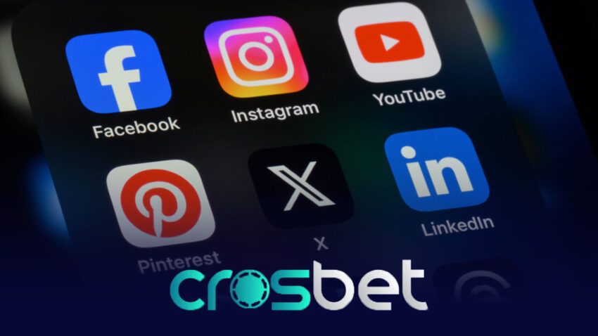 crosbet sosial media